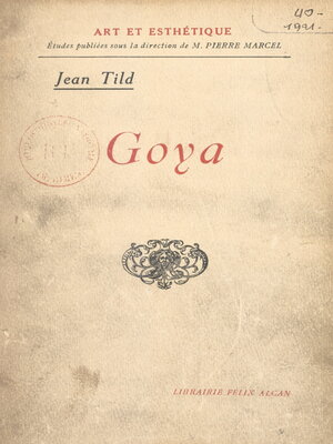cover image of Goya